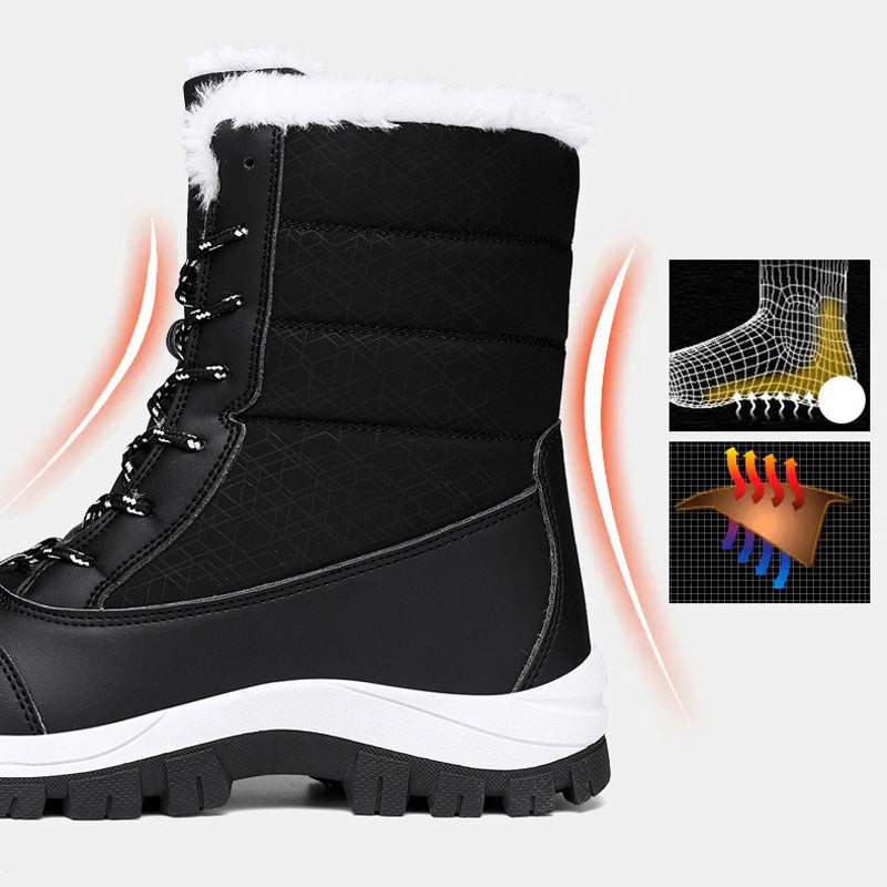 Bottes d'Hiver à Semelle Antidérapante
