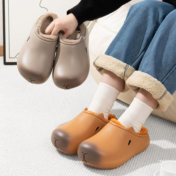 Chaussons Homme Forme Animalière Douillets