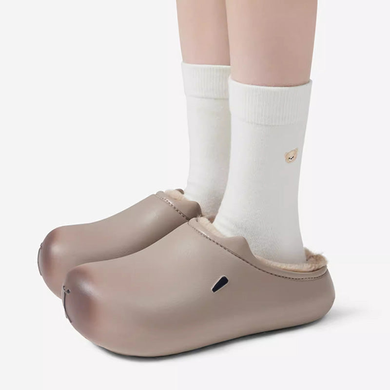 Chaussons homme douillets — vue de trois quarts