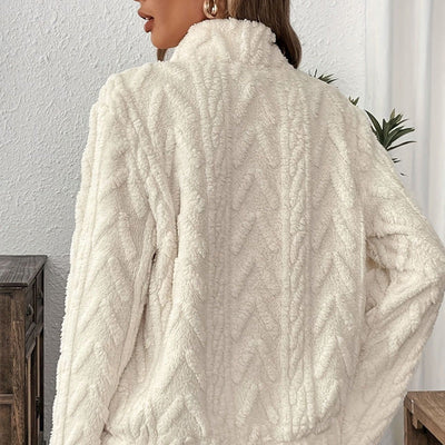 Lisbeth™ | Sweat polaire demi-zip doux