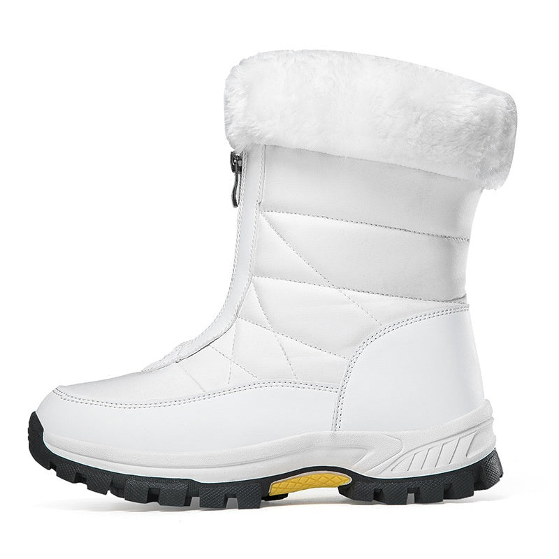 Bottes Fourrées à Fermeture Éclair
