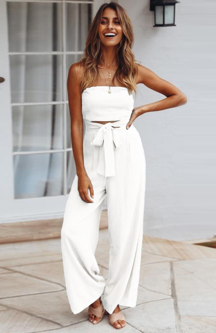 Dorle | Combinaison De Mariage Champêtre Pour Femme | Chic