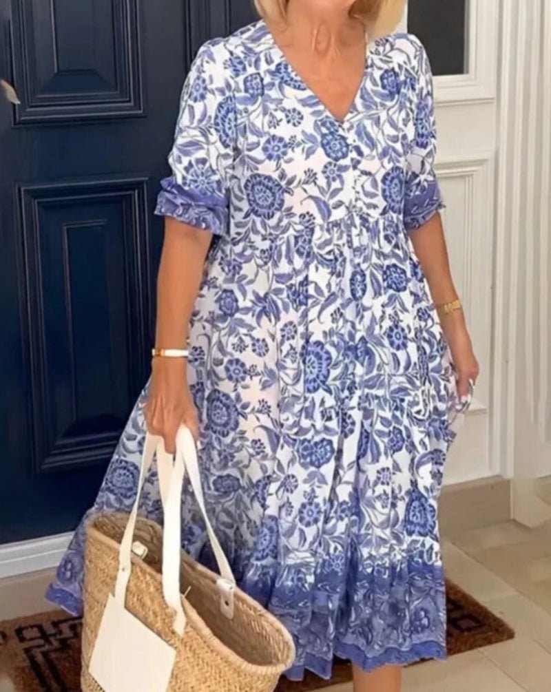 Velora Robe d'été élégante et confortable