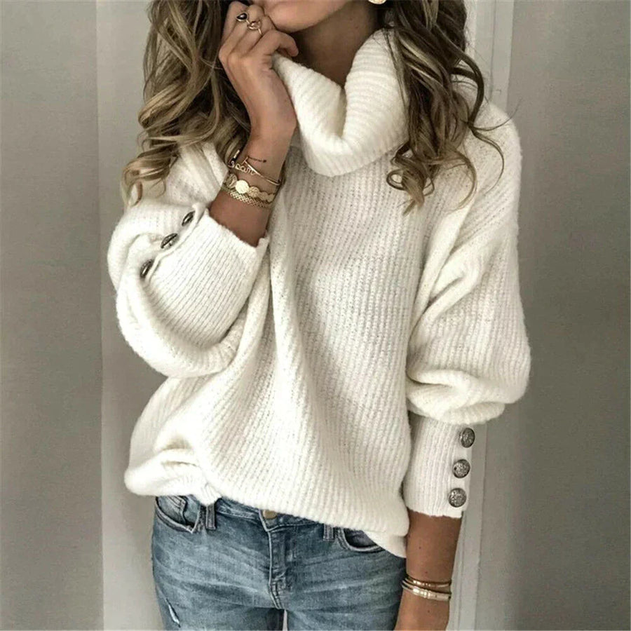 Pull Col Rond Coupe Épurée et Intemporelle