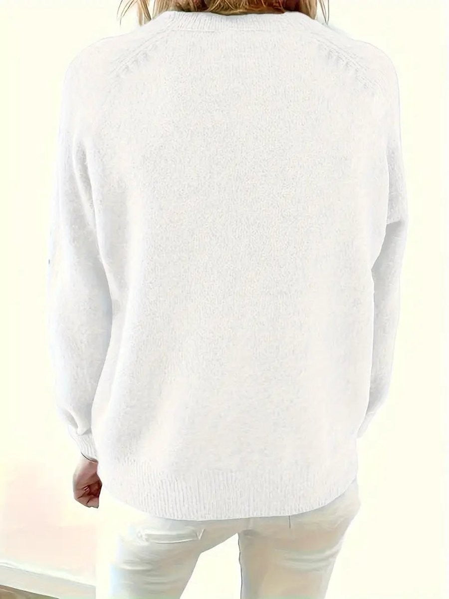 Sweat col Henley boutons partiels — superposition avec autre pièce