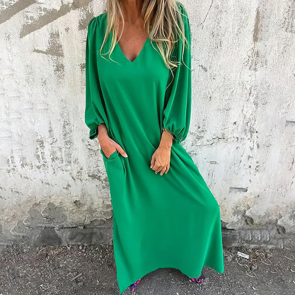 Willeke - Robe Longue Avec Poches Et Fente