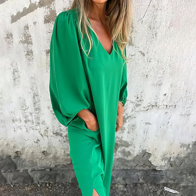 Willeke - Robe Longue Avec Poches Et Fente